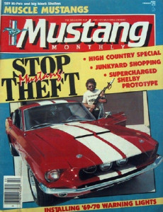 MUSTANG MONTHLY 1986 FEB - K-CODES, GT500-427, GT350S
